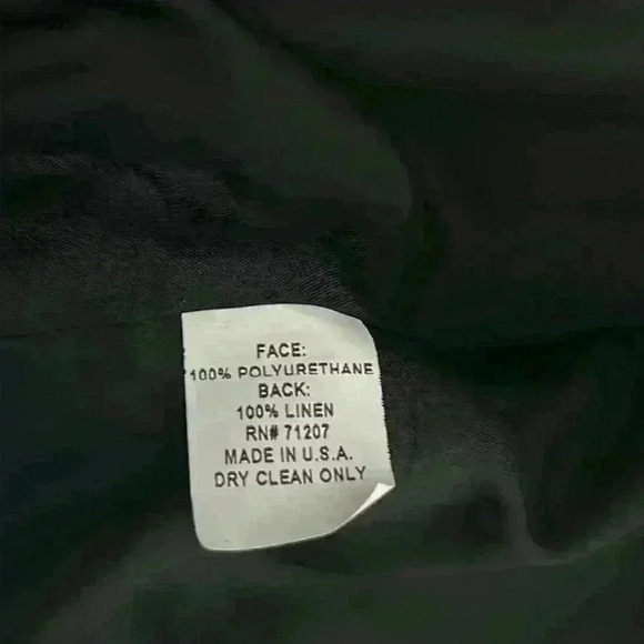 J’Envie NY Shiny Cobalt Blue Double Breasted Rain Jacket w/ Zippers Women Med - Picture 7 of 10